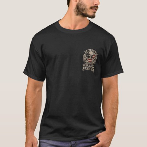 US Military Veteran Retired 10tshirtscom T_Shirt