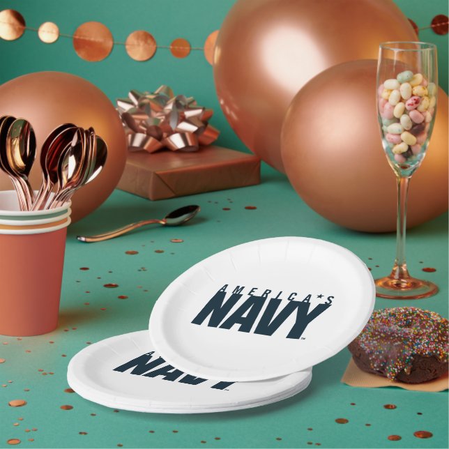 U.S. Navy | America's Navy Paper Plates (Multi)