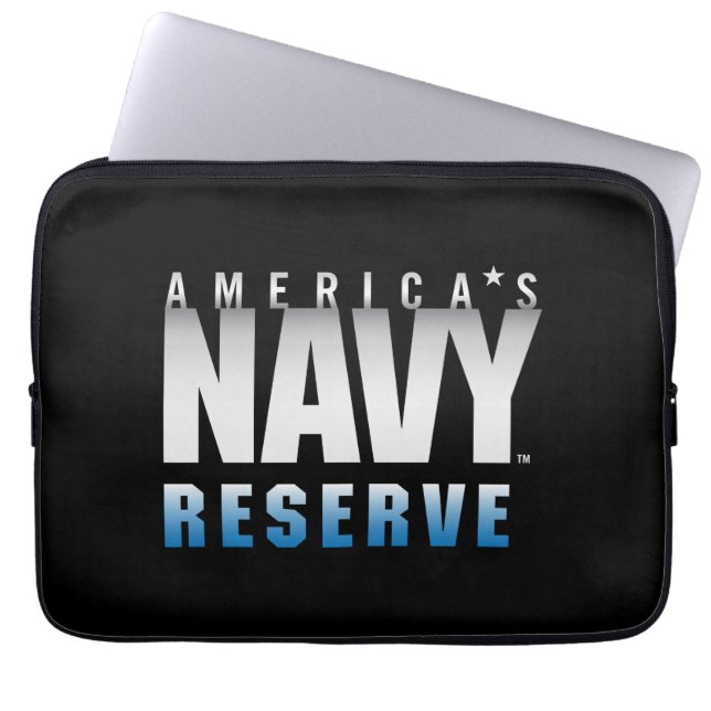 U.S. Navy | America's Navy Reserve Laptop Sleeve (Front)