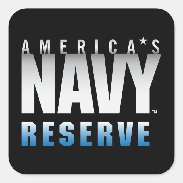 U.S. Navy | America's Navy Reserve Square Sticker (Front)