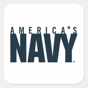 U.S. Navy America's Navy Square Sticker