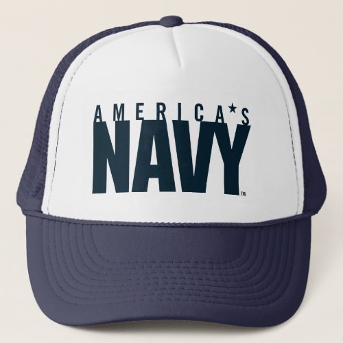 US Navy  Americas Navy Trucker Hat