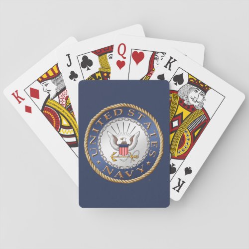 US Navy Bicycle Poker Playing Cards