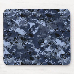 U.S.Navy Blue Camouflage Mousepad