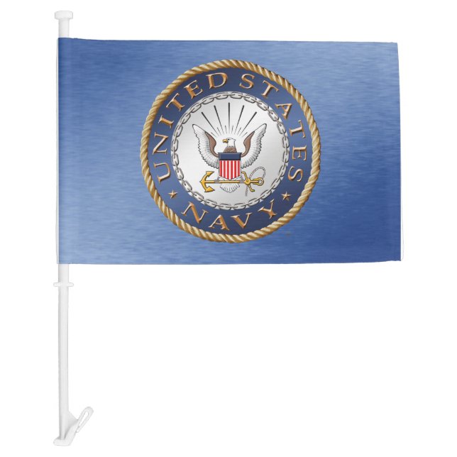 U.S. Navy Car Flag (Front)