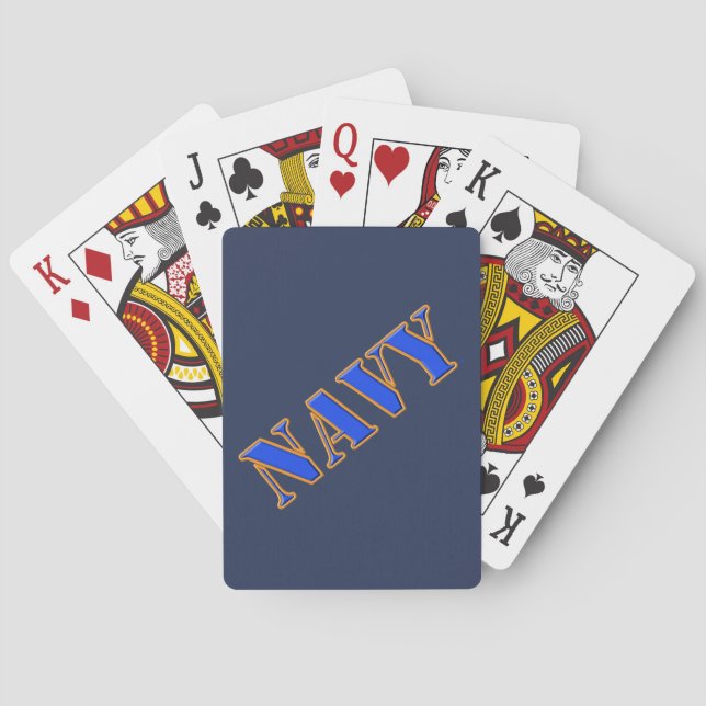 U.S. Navy Classic Playing Cards (Back)