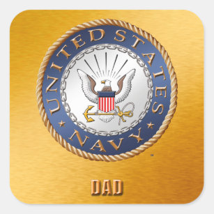 U.S. Navy Dad Sticker