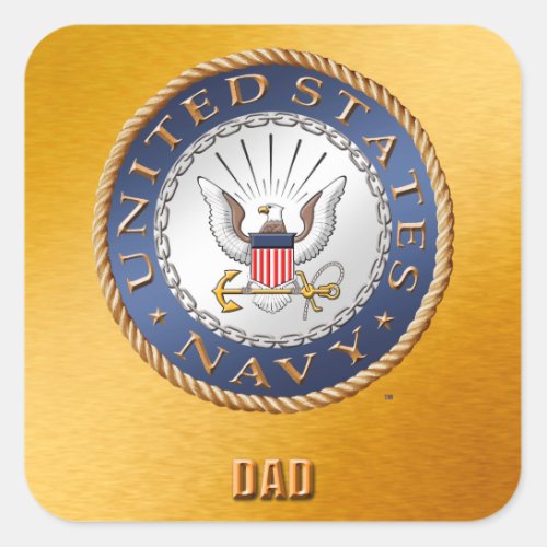 US Navy Dad Sticker