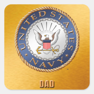 U.S. Navy Dad Sticker