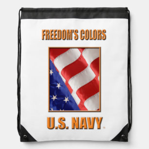 U.S. Navy Drawstring Backpack
