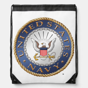 U.S. Navy Drawstring Backpack