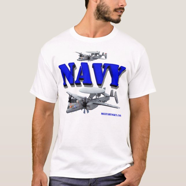 U.S. Navy E-2D Advanced Hawkeye tshirt (Front)