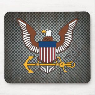 U.S. Navy   Eagle Emblem Mouse Pad