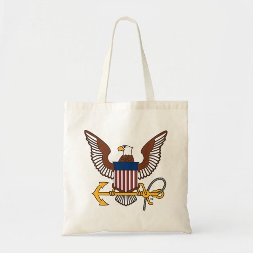 US Navy  Eagle Emblem Tote Bag