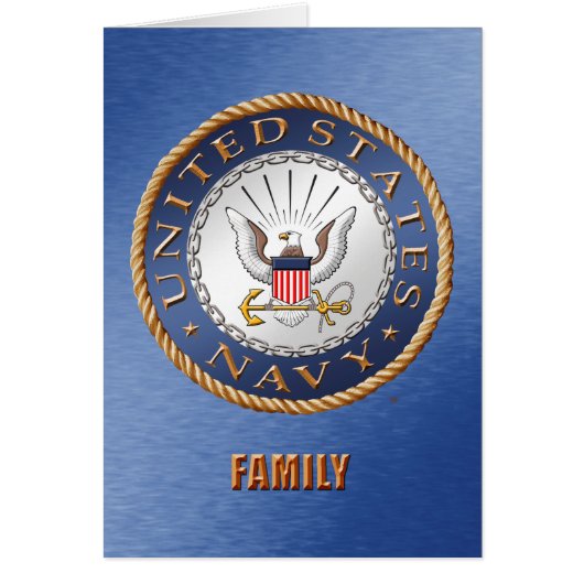 U.S. Navy Family Card (Front)