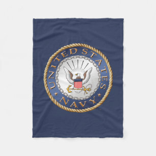 U.S. Navy Fleece Blanket