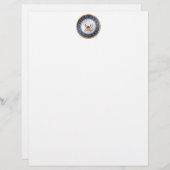 U.S. Navy Letterhead (Front/Back)