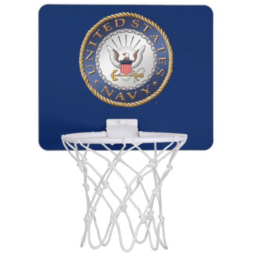 US Navy Mini Basketball Hoop