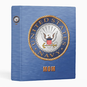 U.S. Navy Mom Avery Mini Binder