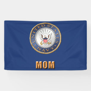 U.S. Navy Mom Banner