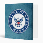 U.S. Navy | Navy Alt Emblem 3 Ring Binder