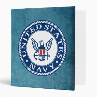 U.S. Navy | Navy Alt Emblem 3 Ring Binder