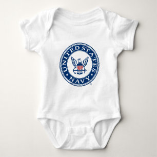 U.S. Navy Navy Alt Emblem Baby Bodysuit