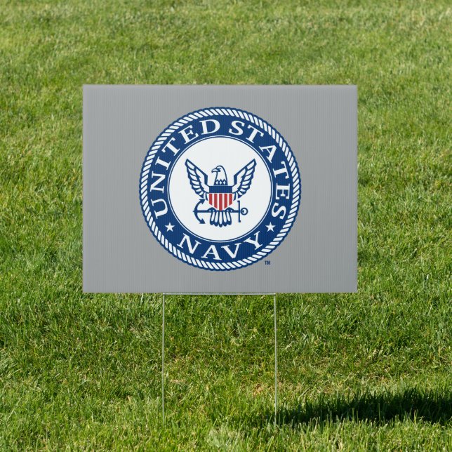 U.S. Navy | Navy Alt Emblem Sign (Insitu)