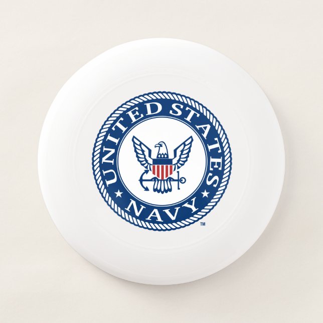 U.S. Navy | Navy Alt Emblem Wham-O Frisbee (Front)
