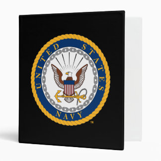 U.S. Navy | Navy Emblem 3 Ring Binder