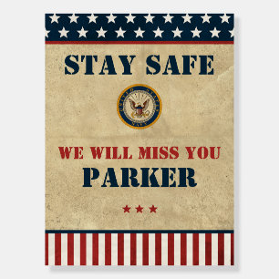 U.S. Navy   Navy Emblem   Farewell Party Foam Board