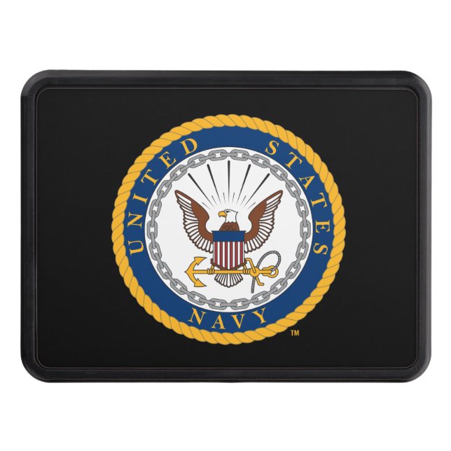 U.S. Navy | Navy Emblem Hitch Cover (Front)