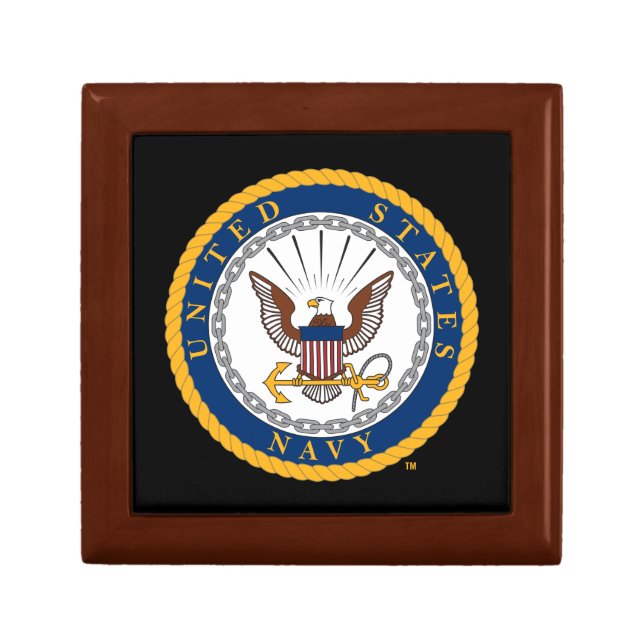 U.S. Navy | Navy Emblem Jewelry Box (Front)