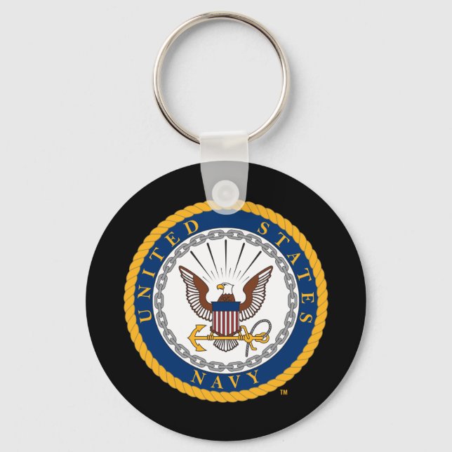 U.S. Navy | Navy Emblem Keychain (Front)