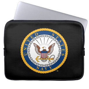 U.S. Navy Navy Emblem Laptop Sleeve