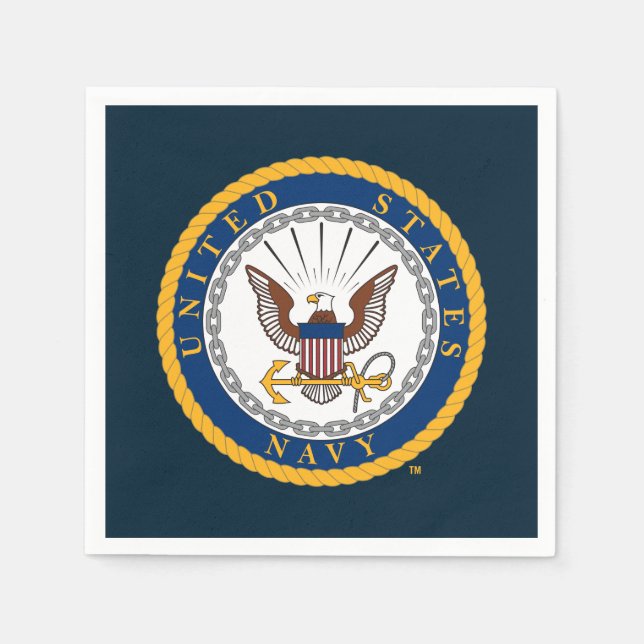 U.S. Navy | Navy Emblem Napkins (Front)