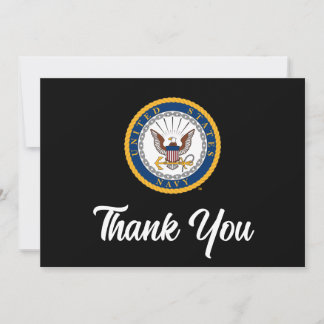 U.S. Navy | Navy Emblem Thank You Card