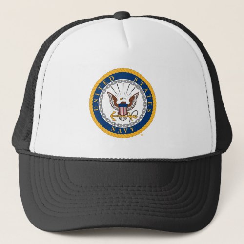 US Navy  Navy Emblem Trucker Hat