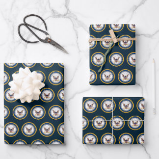 U.S. Navy | Navy Emblem Wrapping Paper Sheets