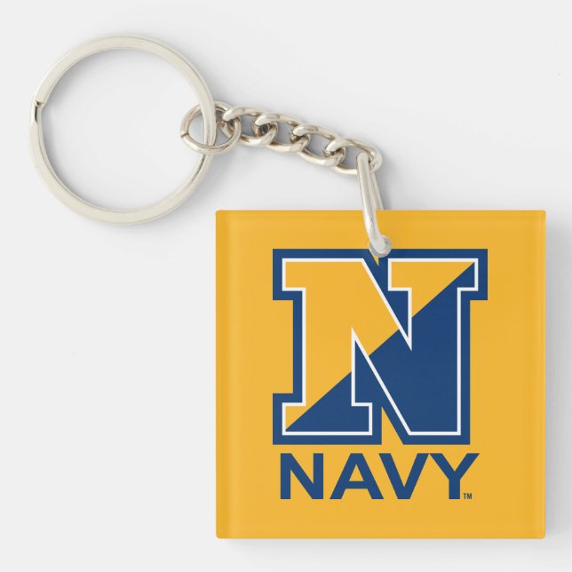 U.S. Navy | Navy Initial N Keychain (Front)