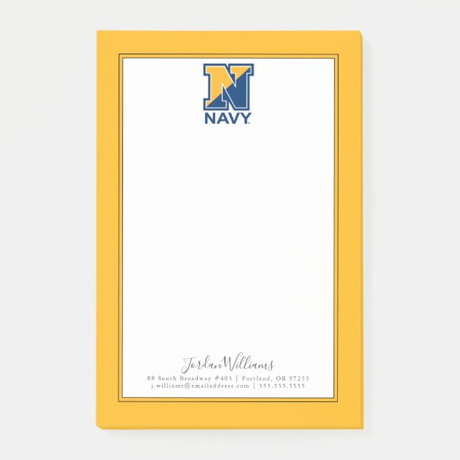 U.S. Navy | Navy Initial N Post-it Notes (Front)