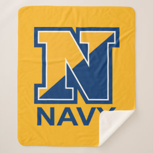 U.S. Navy Navy Initial N Sherpa Blanket