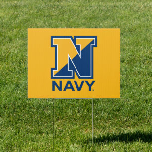 U.S. Navy Navy Initial N Sign