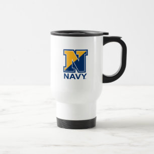 U.S. Navy Navy Initial N Travel Mug