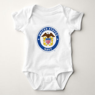 U.S. Navy Officer Crest Baby Bodysuit