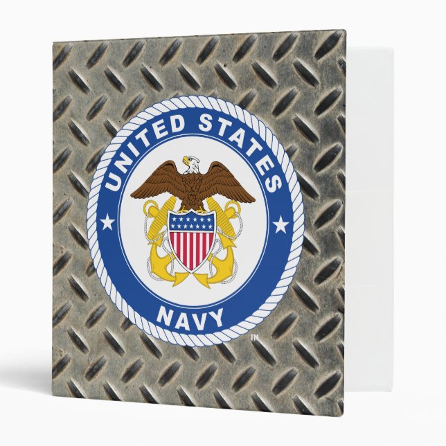 U.S. Navy | Officer Crest Binder (Front/Inside)
