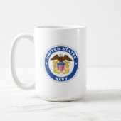 U.S. Navy | Officer Crest Coffee Mug (Left)