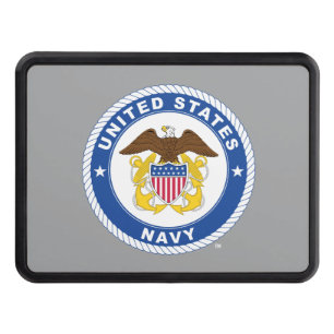 U.S. Navy   Officer Crest Hitch Cover