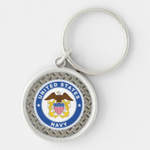 U.S. Navy   Officer Crest Keychain