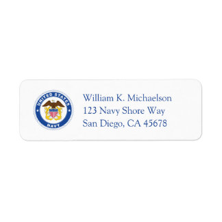 U.S. Navy | Officer Crest Label